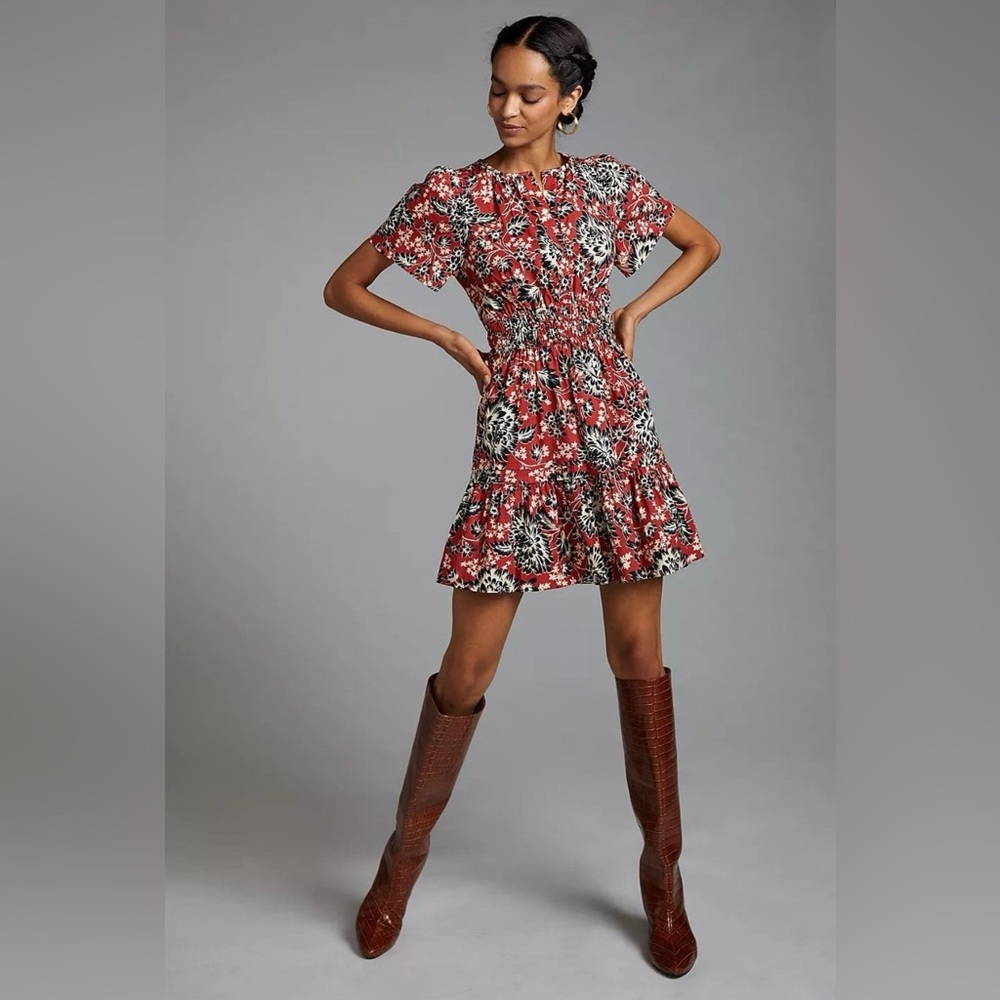 Anthropologie Somerset Mini Dress
